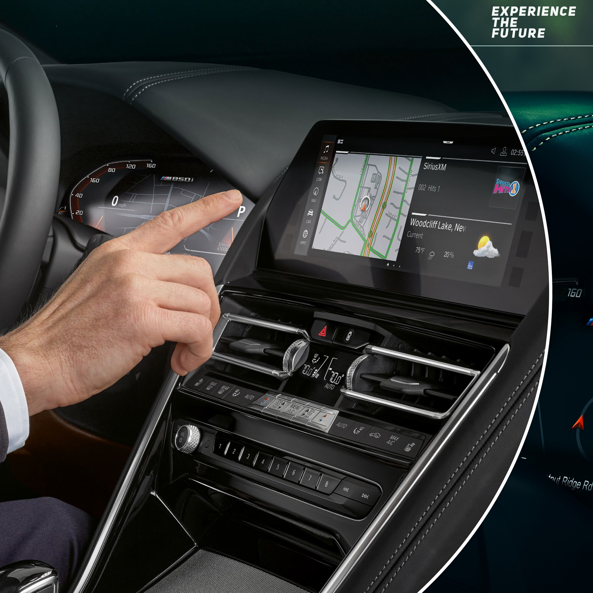 BMW social creative frame titled Experience the Future from selected agency experience